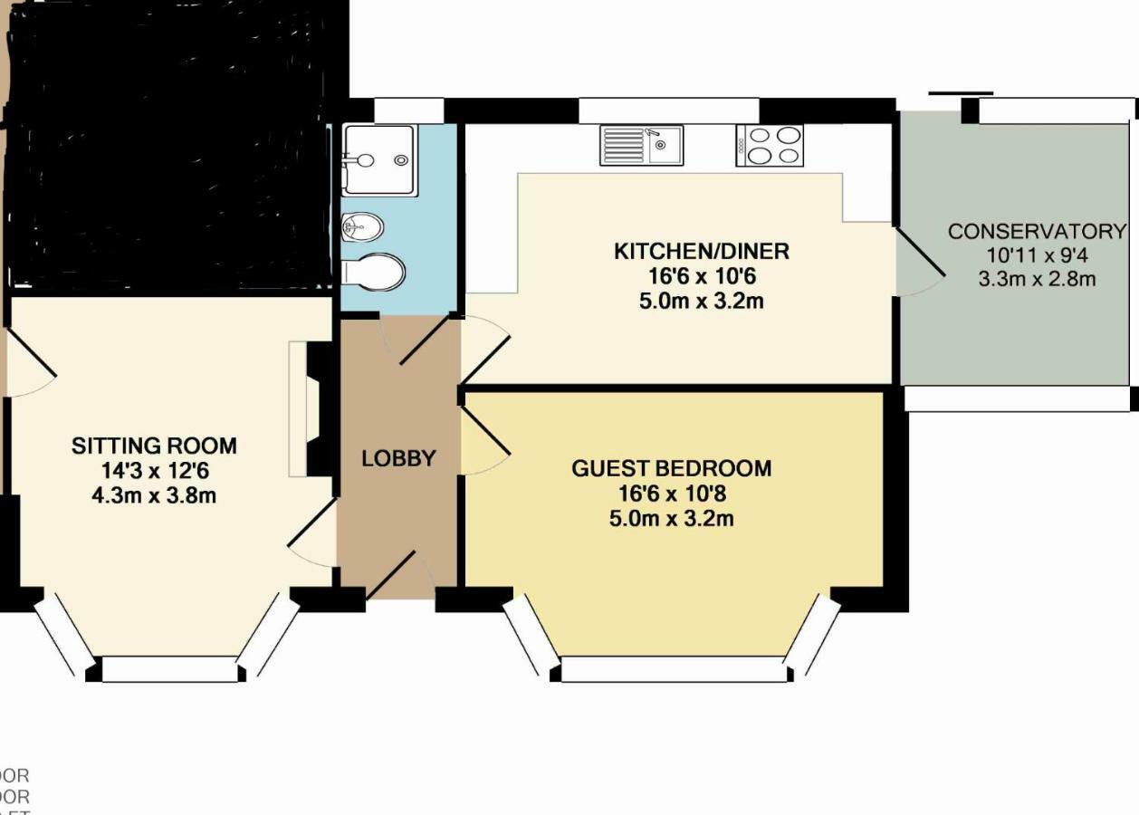 Fernbank Suite Sheffield Luaran gambar